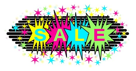 sale tag banner