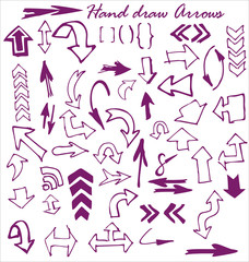 Hand draw Arrows