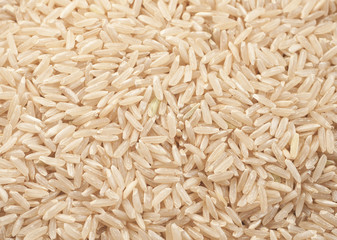Brown rice background