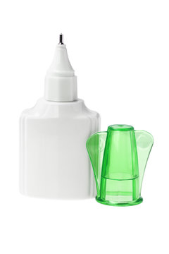 Plastic Bottle of Correcting Fluid