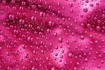 Close up of water drops