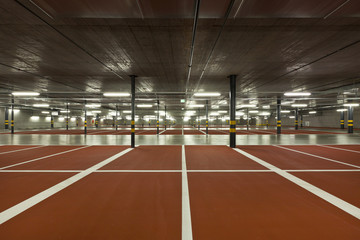 new underground parking