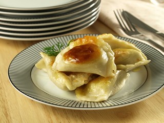 Delicious dumplings for dinner
