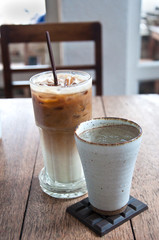 coffee with ice