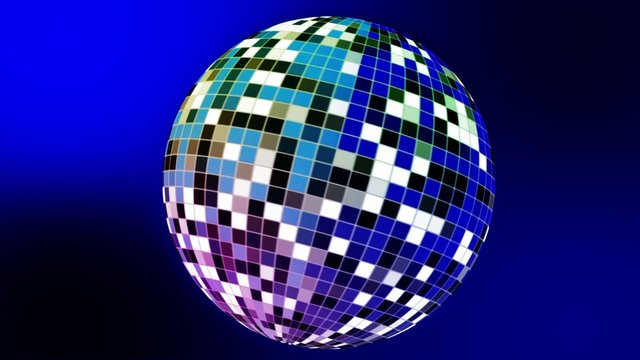 colorful disco ball