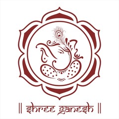 Ganesha , lotus flower , Hinduism, India