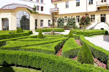 Fototapeta premium Vrtbovska Garden, Prague, Czech Republic