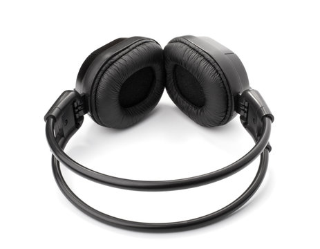 Black headphone