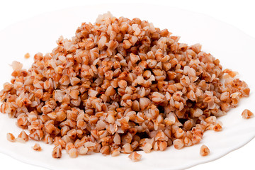 Boiled buckwheat