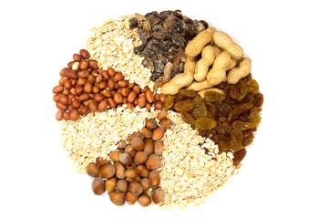 Assorted vegetarian meal