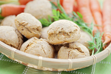 carrot buns