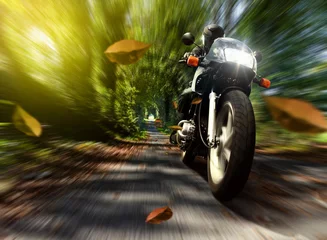 Cercles muraux Moto excès de vitesse moto