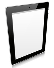 Tablet pc isolated on white