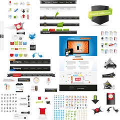 Web graphic collection - startup graphics