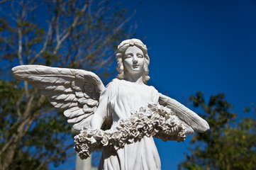 Angels in the guise of a beautiful girl