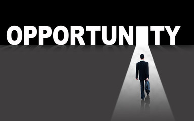Fototapeta premium Opportunity door