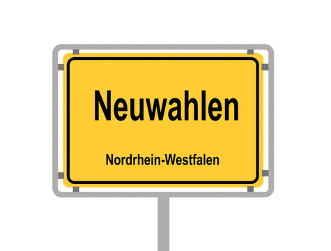 Neuwahlen in Nordrhein-westfalen