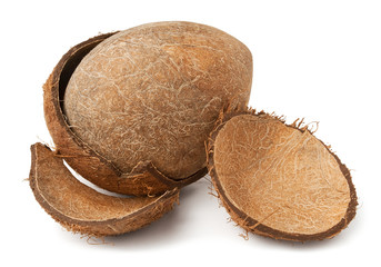 cracked coconut