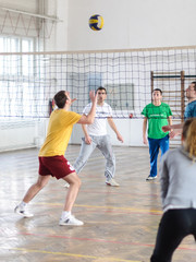 Volleyball match