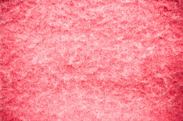 Red fluffy blanket