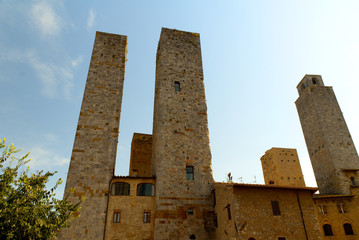 Medieval Towers in San Gimignano Italy