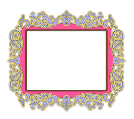 Pink frame