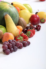 Obraz na płótnie Canvas Selection of various fruits