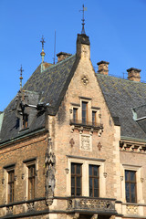 Fototapeta na wymiar Historyczny budynek w Pradze