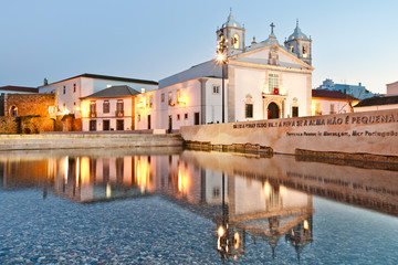 S. Maria`s church, Lagos, Algarve - obrazy, fototapety, plakaty