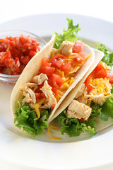 Shredded Chicken Tacos