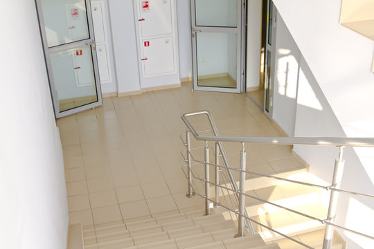 office staircase