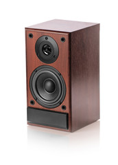 Obraz premium sound speakers isolated on white background