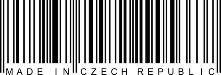 Barcode - Made in Czech Republic