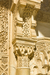 Column capital detail. Alhambra, Granada.