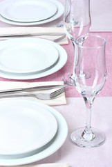elegant holiday table setting