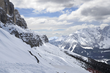 carezza ski area, dolomites