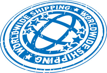 Worldwide shipping label