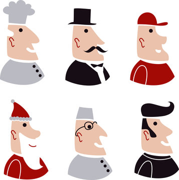 avatars of different professions