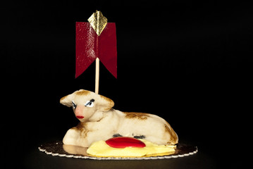 Sheep Marzipan- Easter cake- Sicily
