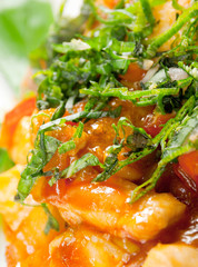 chicken with vegetable