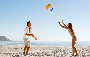 carefree beachball fun