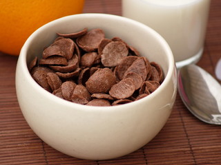 Céréales au chocolat