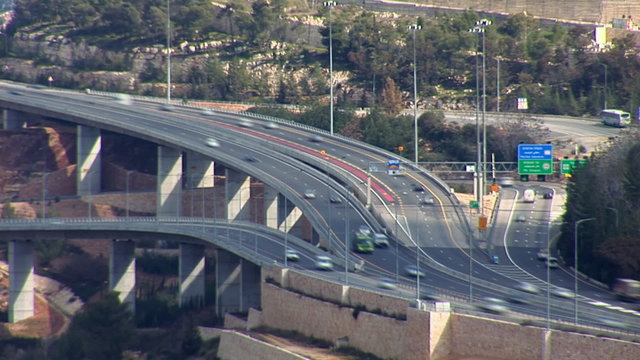 traffic in Jerusalem