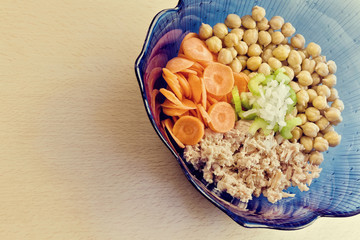 Chickpeas salad