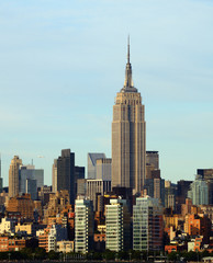Panele Szklane Podświetlane  Punkty orientacyjne w Nowym Jorku