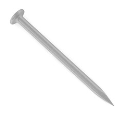 3d render of clout nail