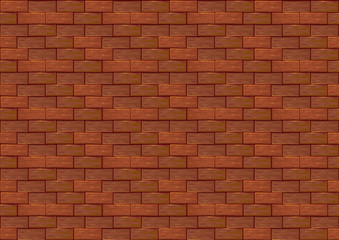 Vector brick wall