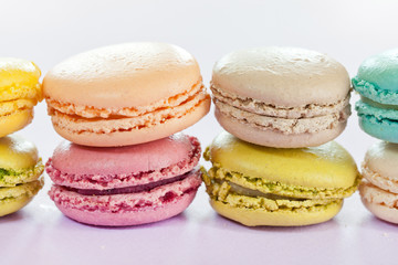 Colorful macaroons
