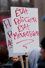 Protest sign