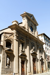 Santa Trinita Church in Florence Italy